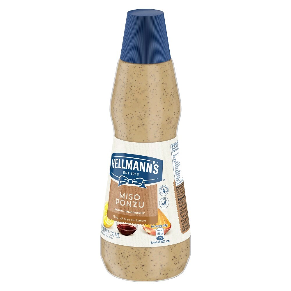 Hellmann’s Miso Ponzu Dressing - Explore exciting and unique flavours with Hellmann’s dressings.